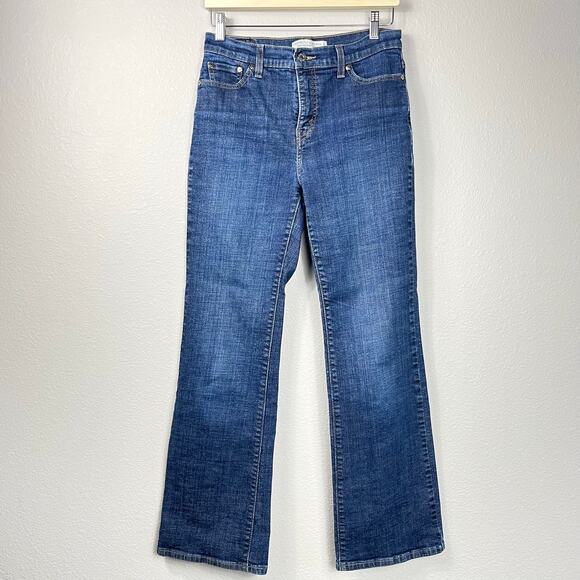 Levi's Denim - Woman's Levi’s Perfectly Slimming 512 Bootcut Blue Jeans Size 10M Medium‎ Wash